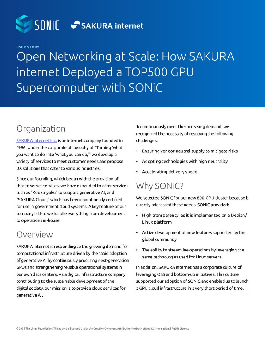 Sonic Sakura User Story Cover